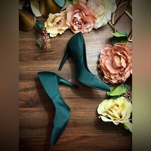 New Look Dark Green Women's Heels Size EU 36 (6)